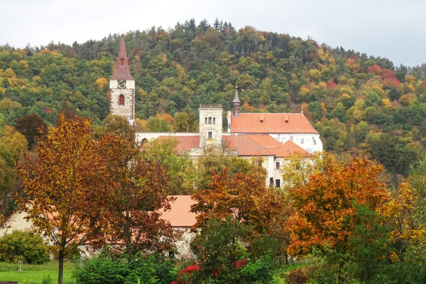 Na výlet do Sázavského kláštera se lze vypravit i během zimních měsíců
