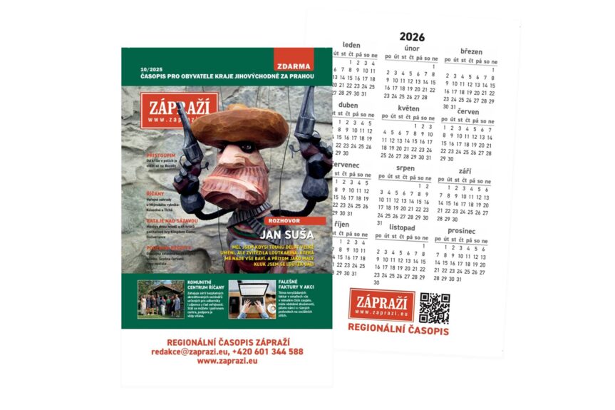 Kapesní kalendáře časopisu Zápraží